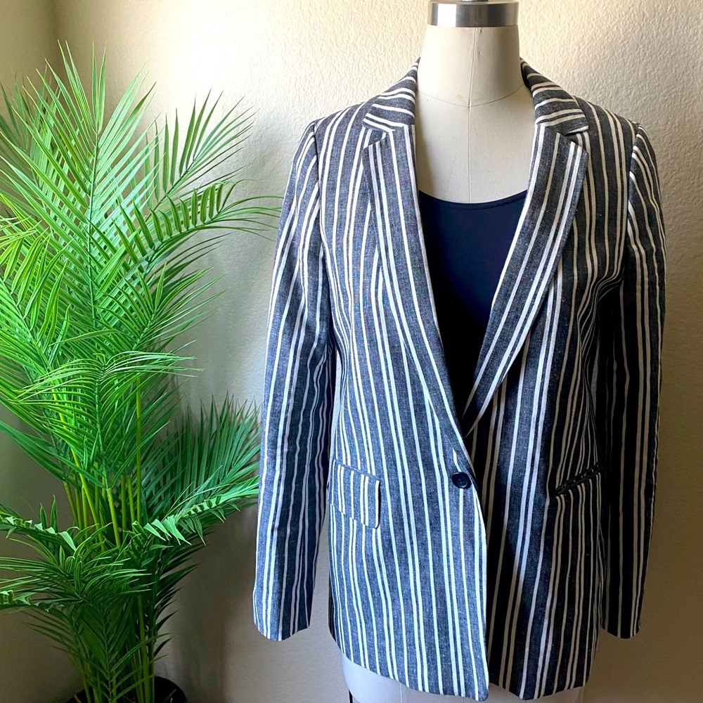Banana Republic Striped Blazer